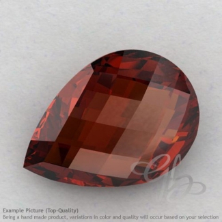 Garnet Pear Shape Calibrated Briolettes