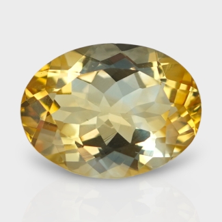 Citrine 15x11mm Faceted Oval AA Loose Gemstone - 181572