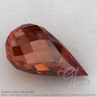 Garnet Drops Shape Calibrated Briolettes