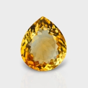 Citrine 17.75x14.90mm Faceted Pear AA+ Loose Gemstone - 180525