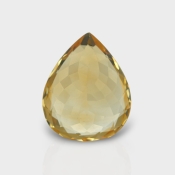 Citrine 17.30x14.15mm Faceted Pear AA Loose Gemstone - 180530