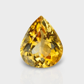 Citrine 16.60x13.60mm Faceted Pear AA Loose Gemstone - 180533