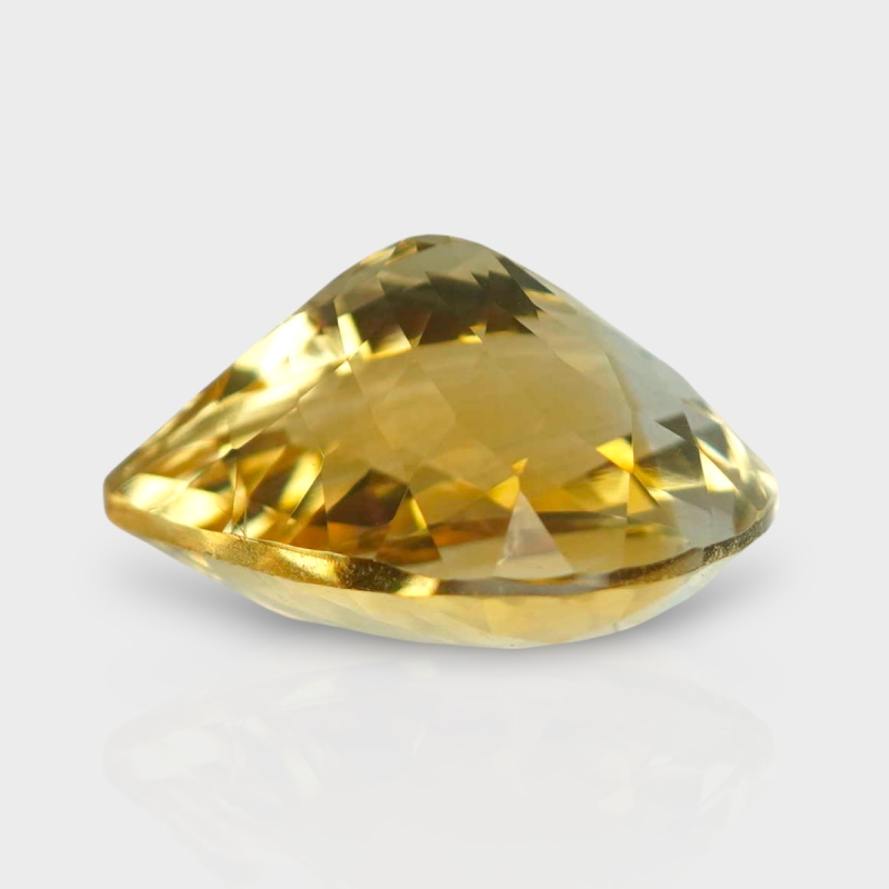 Citrine 16.60x13.60mm Faceted Pear AA Loose Gemstone - 180533