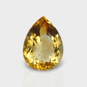 Citrine 17.20x12.80mm Faceted Pear AA Loose Gemstone - 180538