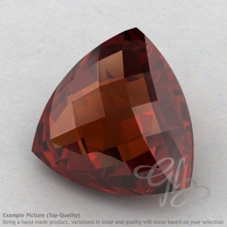 Garnet Trillion Shape Calibrated Briolettes