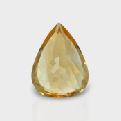 Citrine 18.35x14mm Faceted Pear AA Loose Gemstone - 180581