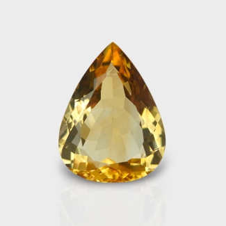 Citrine 18.35x14mm Faceted Pear AA Loose Gemstone - 180581