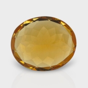 Citrine 12.20x10.20mm Faceted Oval AAA Loose Gemstone - 181491