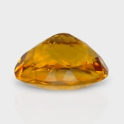 Citrine 12.20x10.20mm Faceted Oval AAA Loose Gemstone - 181491