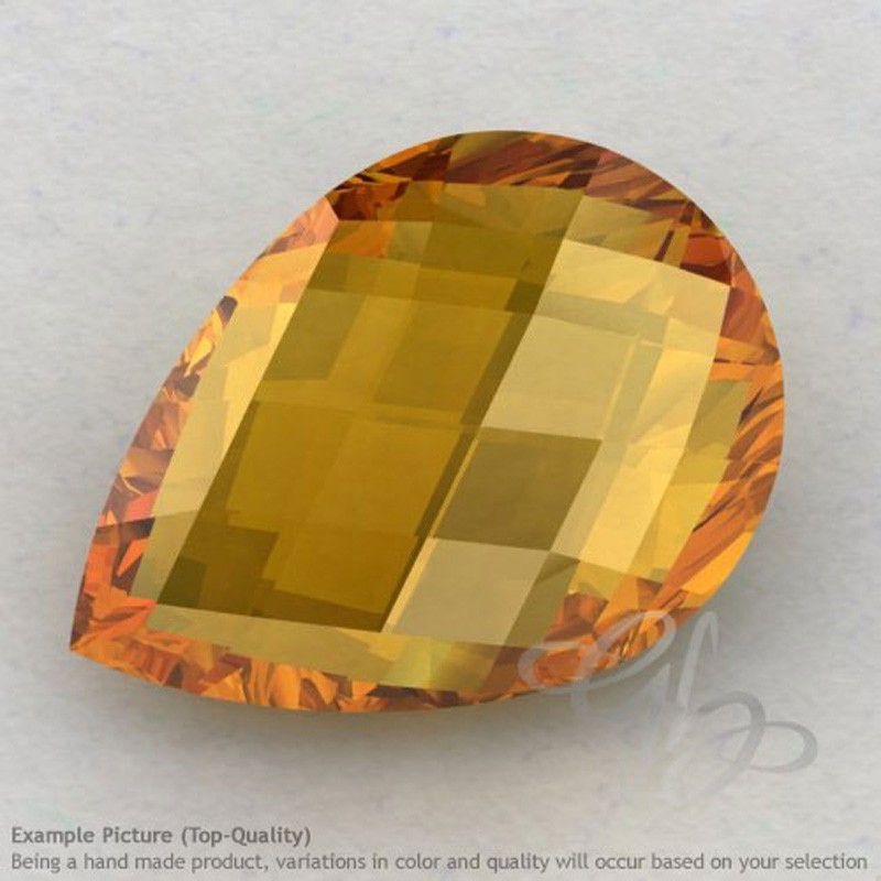 Citrine Pear Shape Calibrated Briolettes