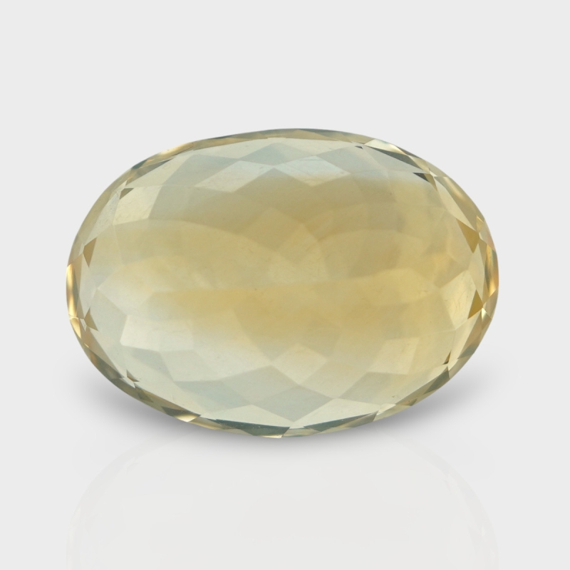 Citrine 18.55x13.25mm Faceted Oval AA Loose Gemstone - 181500