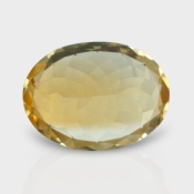 Citrine 17.60x13.10mm Faceted Oval AA Loose Gemstone - 181501