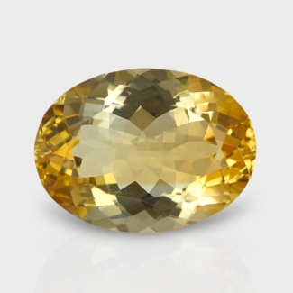 Citrine 17.60x13.10mm Faceted Oval AA Loose Gemstone - 181501