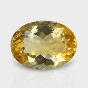 Citrine 17.60x13.10mm Faceted Oval AA Loose Gemstone - 181501