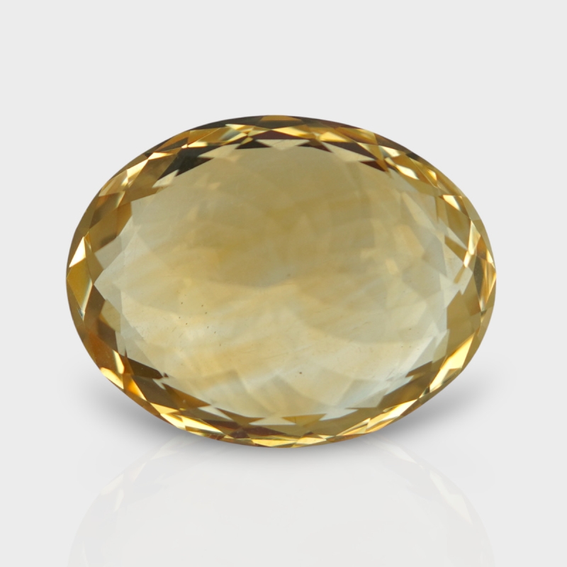 Citrine 20.90x16.20mm Faceted Oval AA Loose Gemstone - 181546