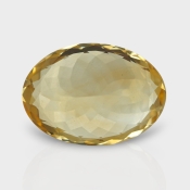Citrine 21.70x15.50mm Faceted Oval AA Loose Gemstone - 181552