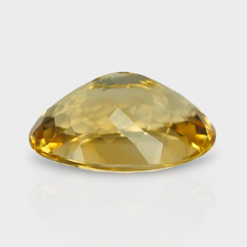 Citrine 21.70x15.50mm Faceted Oval AA Loose Gemstone - 181552