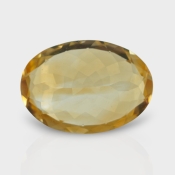 Citrine 19.75x13.95mm Faceted Oval AA Loose Gemstone - 181554