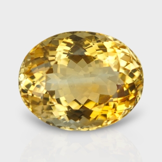 Citrine 19.95x15.90mm Faceted Oval AA Loose Gemstone - 181555