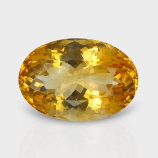 Citrine 20.70x14.40mm Faceted Oval AA Loose Gemstone - 181556