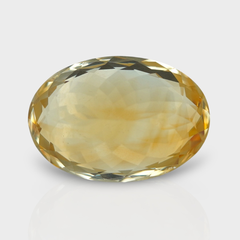 Citrine 20.70x14.40mm Faceted Oval AA Loose Gemstone - 181556