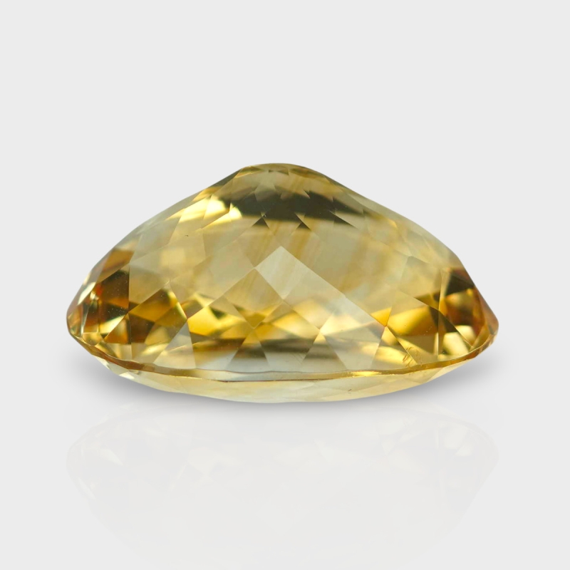 Citrine 20.70x14.40mm Faceted Oval AA Loose Gemstone - 181556
