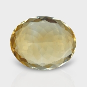 Citrine 18.80x15.40mm Faceted Oval AA Loose Gemstone - 181559
