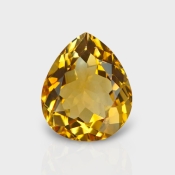 Citrine 12.30x10.33mm Faceted Pear AA+ Loose Gemstone - 181481