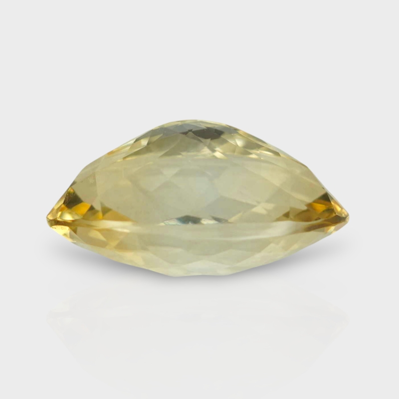 Citrine 19.41x12.04mm Checkerboard Oval AA Loose Gemstone - 180535