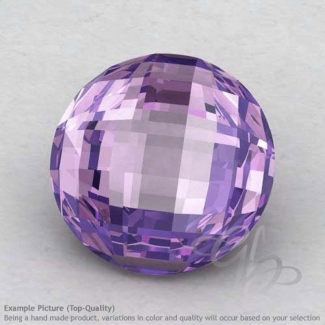 Brazilian Amethyst Round Shape Calibrated Briolettes