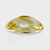 Citrine 17.25x11.41mm Checkerboard Oval AA Loose Gemstone - 180556