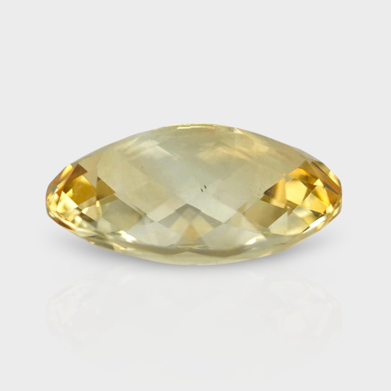 Citrine 17.78x12.22mm Checkerboard Oval AA Loose Gemstone - 180560