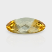 Citrine 15.75x11.67mm Checkerboard Oval AA Loose Gemstone - 181570