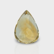 Citrine 15.53x11.45mm Faceted Pear AA Loose Gemstone - 181965