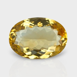Citrine 18.31x13.07mm Faceted Oval AA Loose Gemstone - 182174