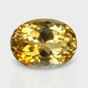 Citrine 16.19x12.22mm Faceted Oval AA Loose Gemstone - 182177