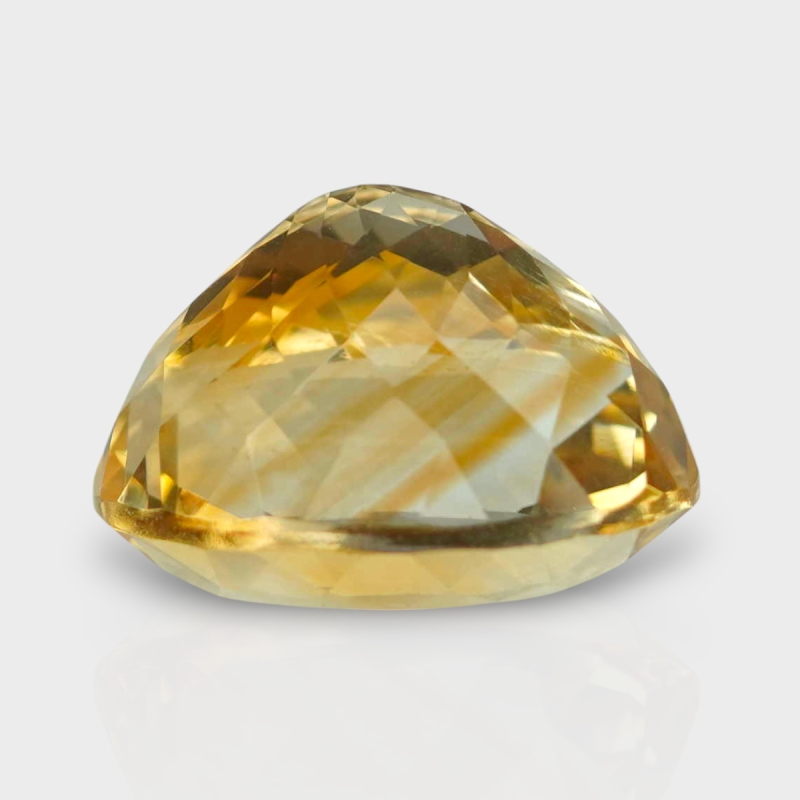Citrine 16.19x12.22mm Faceted Oval AA Loose Gemstone - 182177