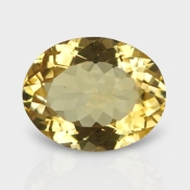 Citrine 16.35x13.02mm Faceted Oval AA Loose Gemstone - 182179
