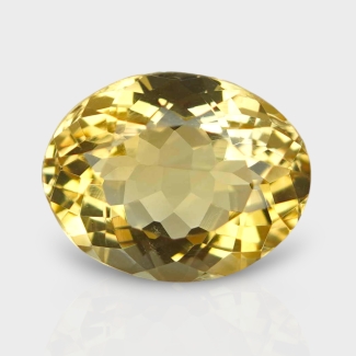 Citrine 14.76x11.55mm Faceted Oval AA Loose Gemstone - 182187