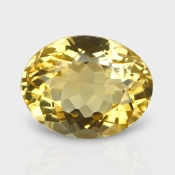 Citrine 14.76x11.55mm Faceted Oval AA Loose Gemstone - 182187
