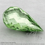 Green Amethyst Drops Shape Calibrated Briolettes