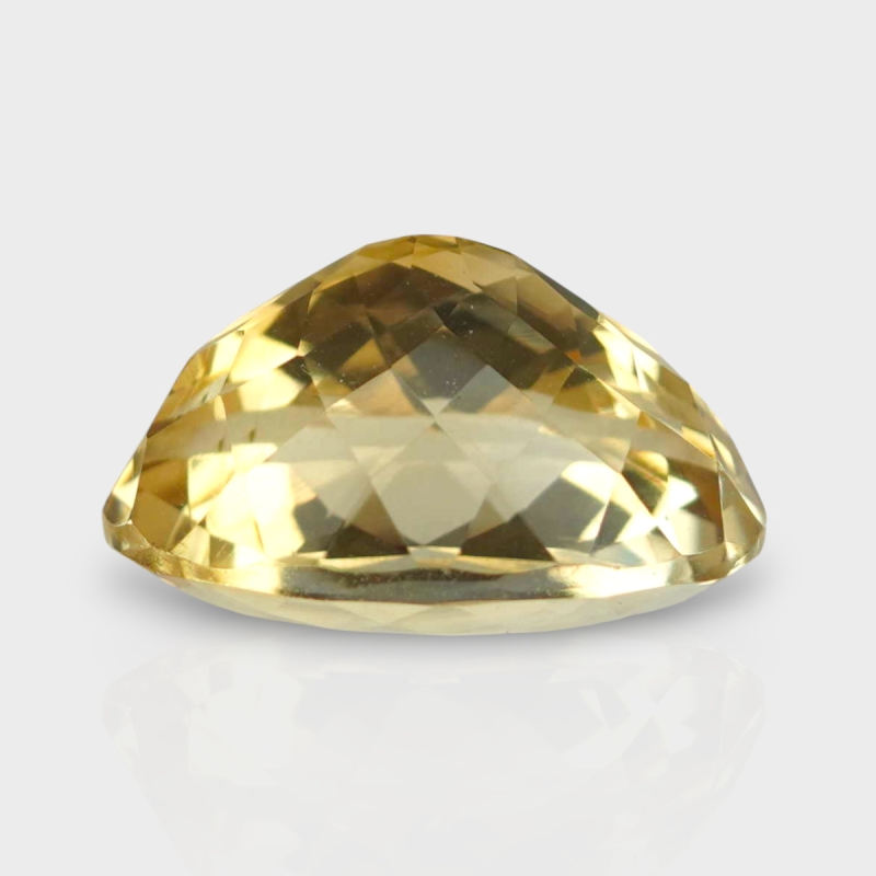 Citrine 16.34x10.99mm Faceted Oval AA Loose Gemstone - 182188