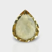 Citrine 15.33x12.64mm Faceted Pear AA Loose Gemstone - 182191