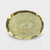 Beer Quartz 20.37x15.52mm Faceted Oval AAA Loose Gemstone - 182222