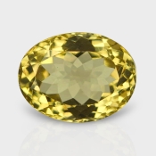 Beer Quartz 15.36x11.74mm Faceted Oval AAA Loose Gemstone - 182224