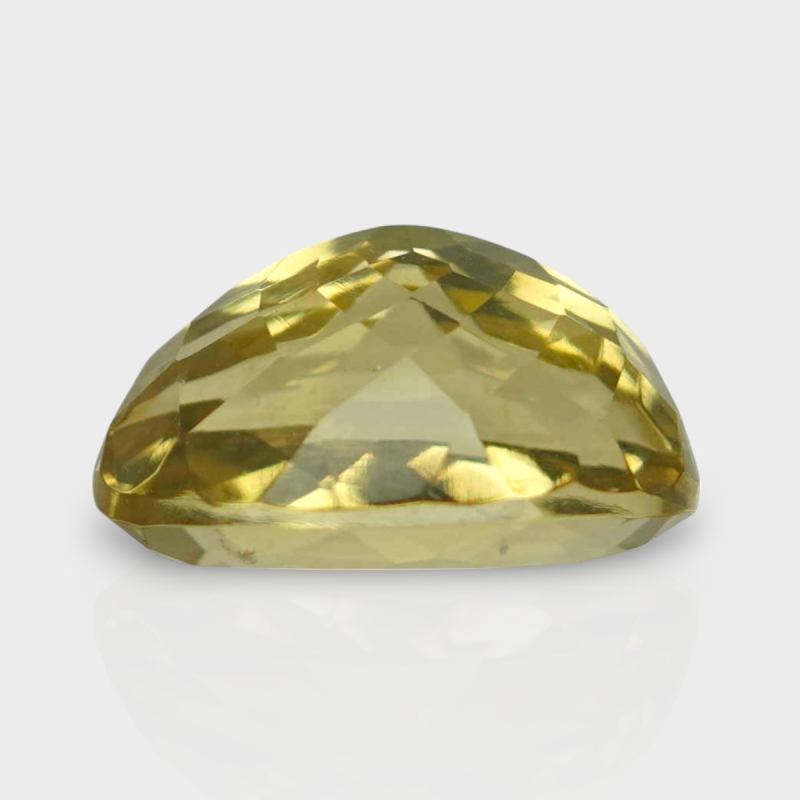 Beer Quartz 14.70x10.54mm Faceted Oval AAA Loose Gemstone - 182225