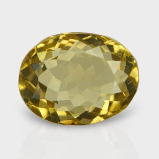 Beer Quartz 13.37x10.43mm Faceted Oval AAA Loose Gemstone - 182226