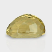 Beer Quartz 13.37x10.43mm Faceted Oval AAA Loose Gemstone - 182226