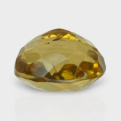 Beer Quartz 12.32x11.05mm Faceted Oval AAA Loose Gemstone - 182227