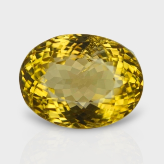 Beer Quartz 21.81x16.70mm Faceted Oval AA+ Loose Gemstone - 182397